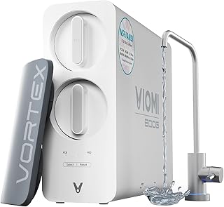 VIOMI® RO Water Filtration System,TDS PFOS&PFOA Reduction, 9 Stage Reverse Osmosis Water Filter, 600GPD, NSF/ANSI 372&53&42 Certified, Tankless Reverse Osmosis System Under Sink with Faucet