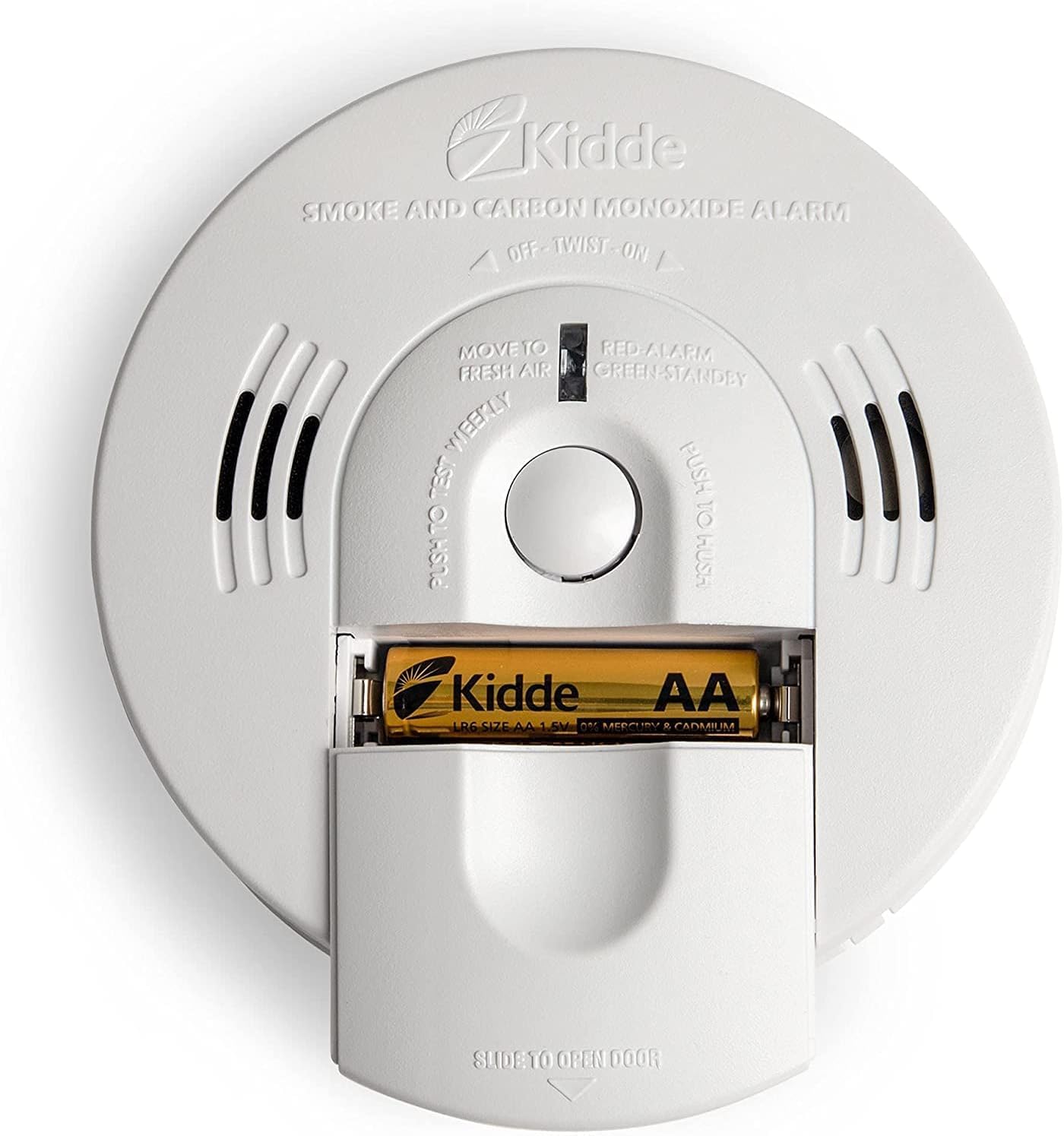 Kidde KN-COSM-IBA Hardwired Smoke and Carbon Monoxide Detector 2 Pack