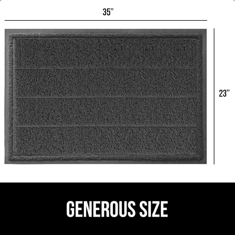Amazon.com: GORILLA GRIP Dirt Grabber Mesh Doormat, Low-Profile