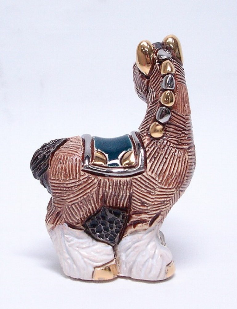 Amazon.co.jp: リンコナダ スコットランド荷馬 子供 F391 動物 陶器