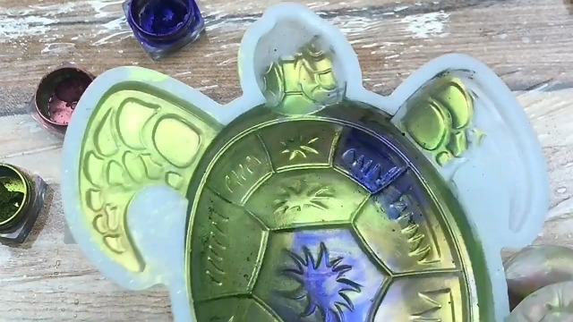 MaehSab Kit De 6 Moules En Silicone En Résine Pour Porte-clés Avec