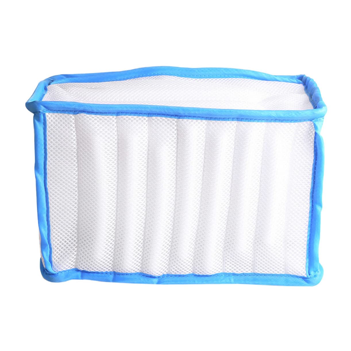 Zerodeko 3piezas Bolsa De Lavandería Para Zapatos De Malla Resistente Protección Antideformante y Cremallera Oculta Para Lavadora Previene Daños Zapatillas y Ropa