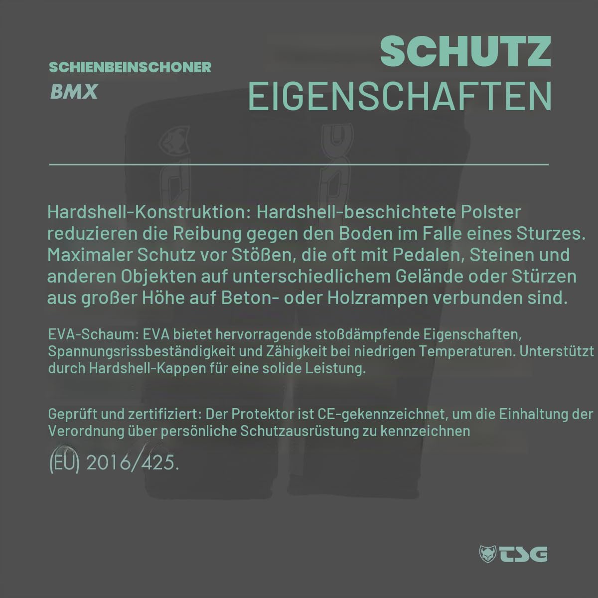 TSG Schienenbeinschoner Shinguard BMX