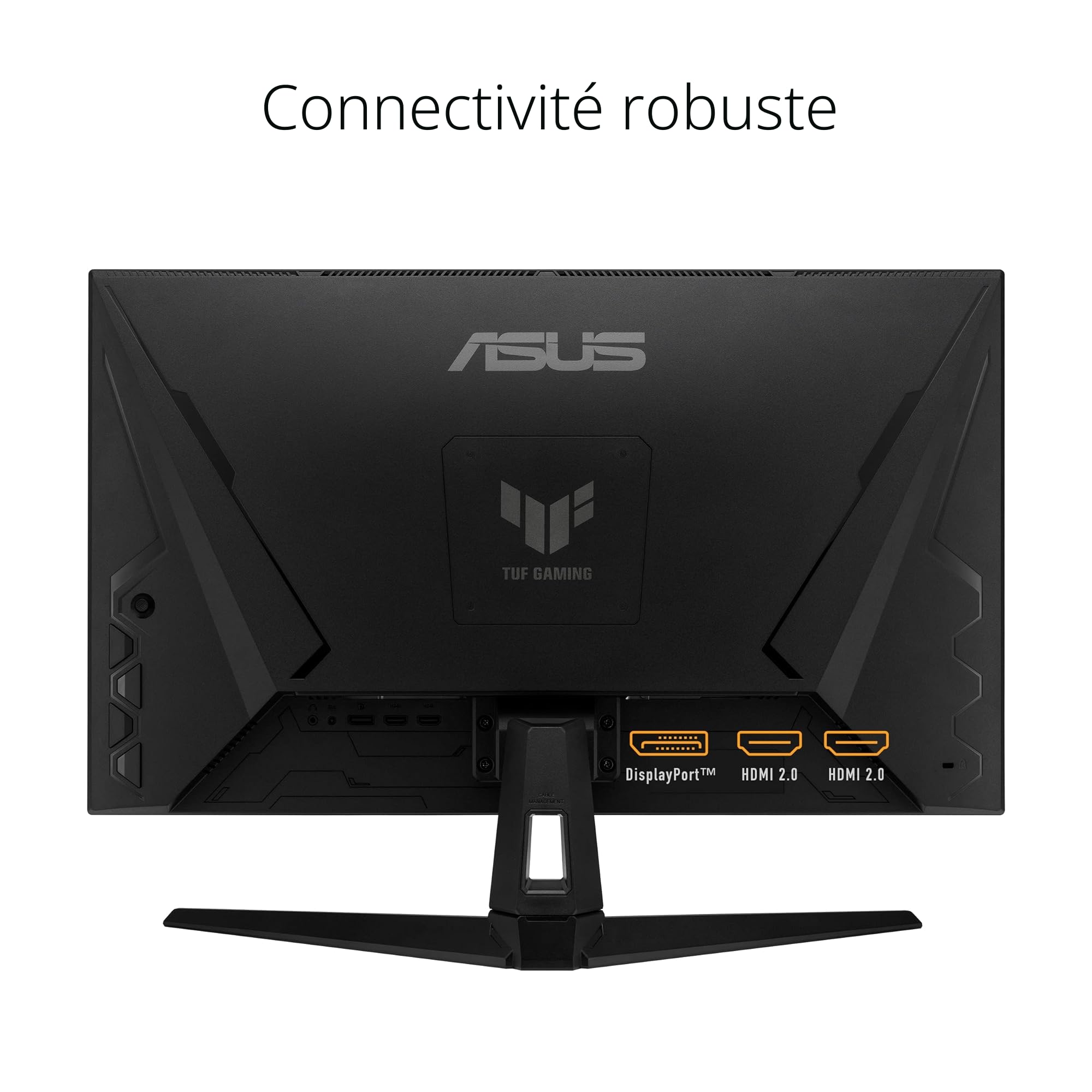 ASUS TUF Gaming VG27AQA1A ― Moniteur Gaming 27" WQHD 2560 x 1440, 170Hz, Temps de réponse 1ms, Freesync Premium, Extreme Low Motion Blur, Shadow Boost, HDR, DisplayWidget Center