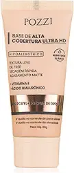 Base Líquida Matte, Alta Cobertura, Longa Duração, Resistente à Água, Vegana, 30ml