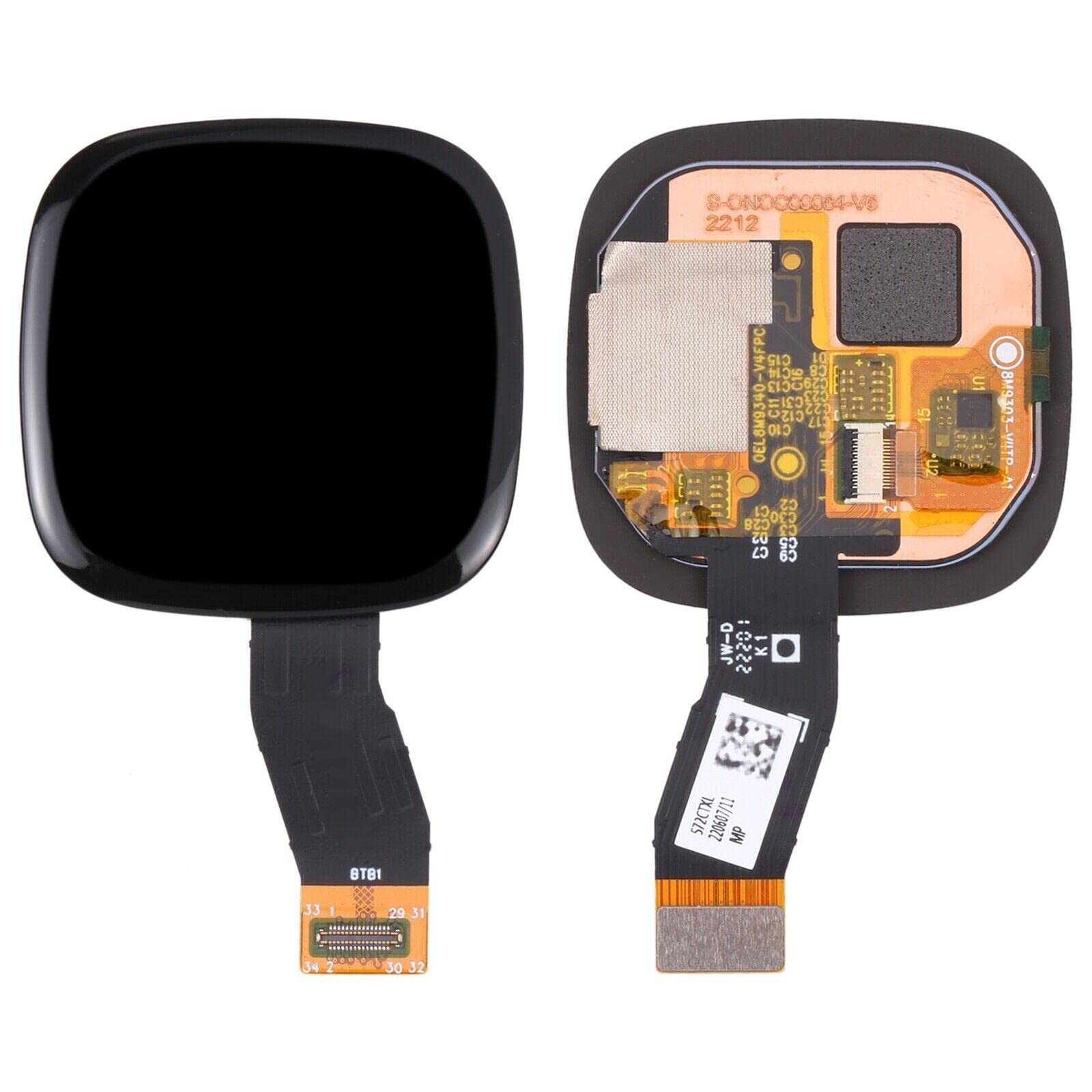 Écran LCD de rechange pour montre connectée Fitbit Versa4
