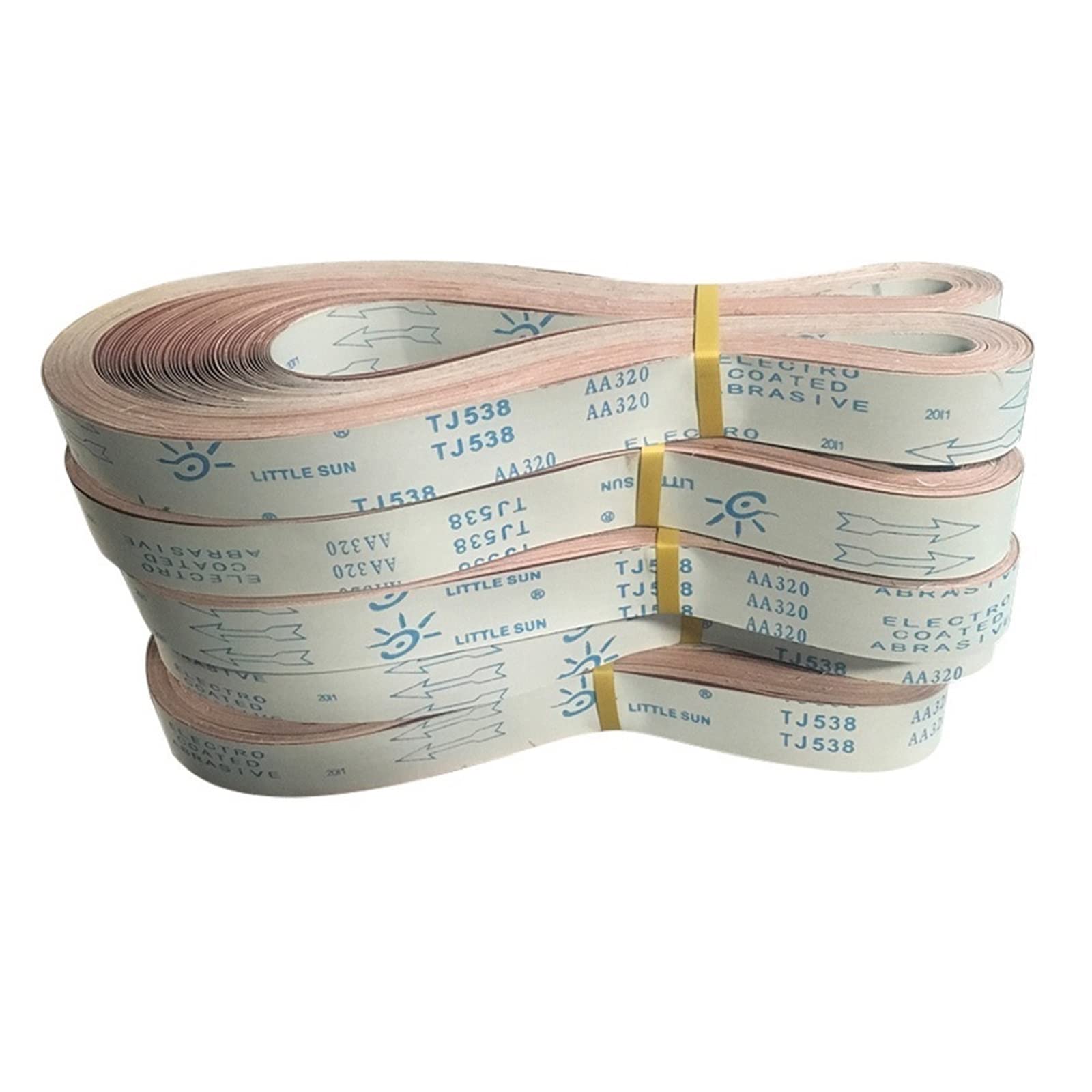 Pas szlifierski 5 sztuk 50 * 2100mm drewno i metal polerowanie taśma szlifierska 2" ścierna szlifowanie stal nierdzewna P60-600# Mix Pack(5pcs Grit 120)