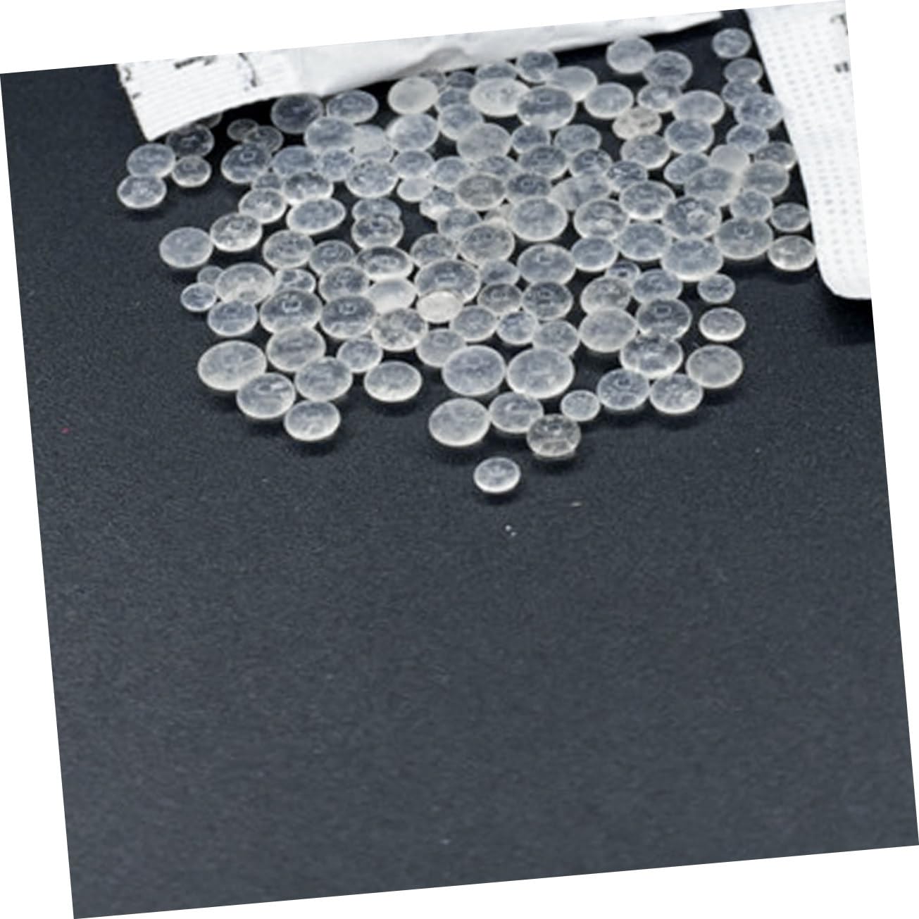 Hohopeti Silicagel Trockenmittelbeutel Saugfähiger und Umweltfreundlicher Silica Gel Beutel 100 Stück aus Sicherem Material zum Schutz vor Feuchtigkeit in Schubladen bei Feuchtem Wetter