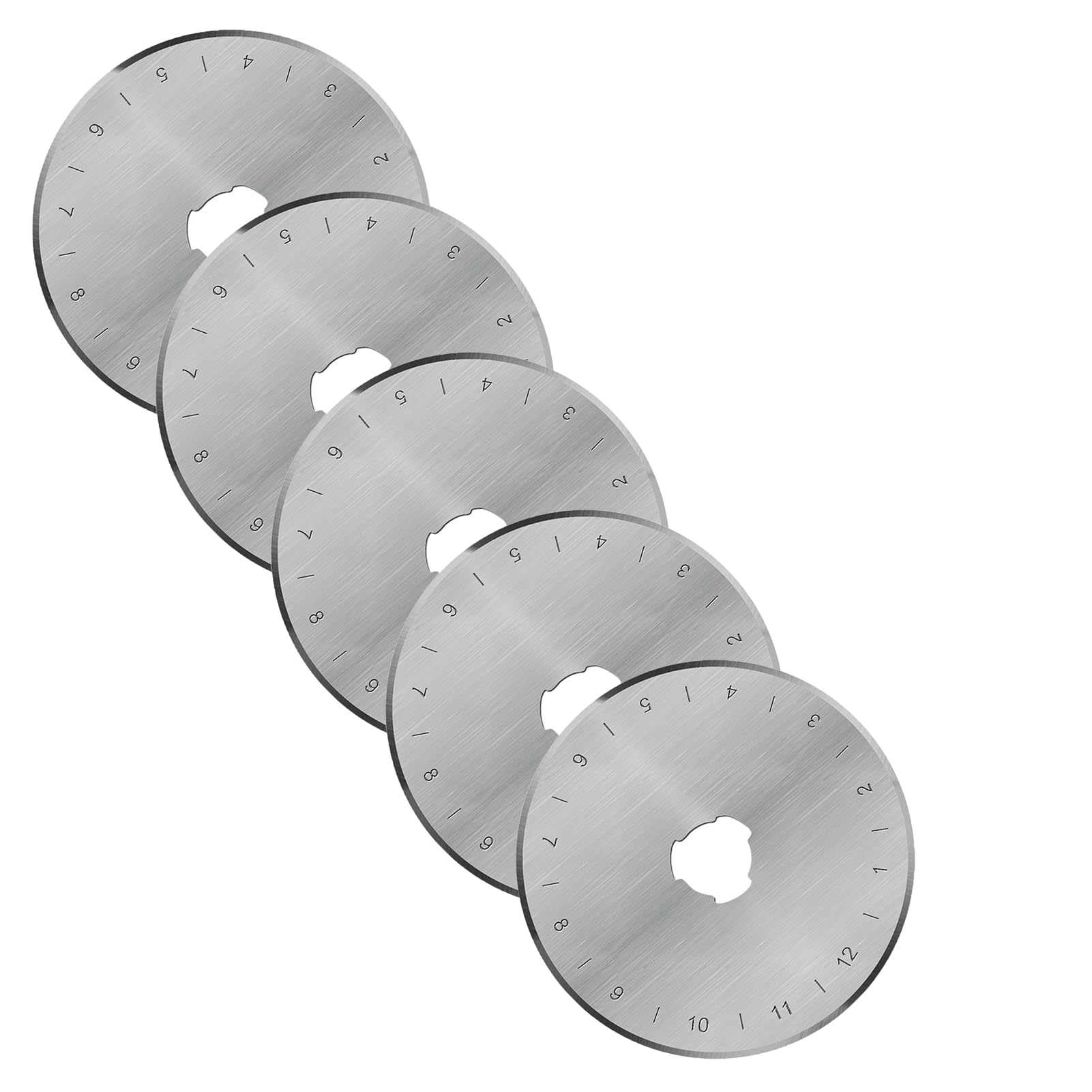 60mm Rotary Cutter Blades - 5 Pack Replacement -9 60mm Rotary Cutter Blades - 5 Pack Replacement -9