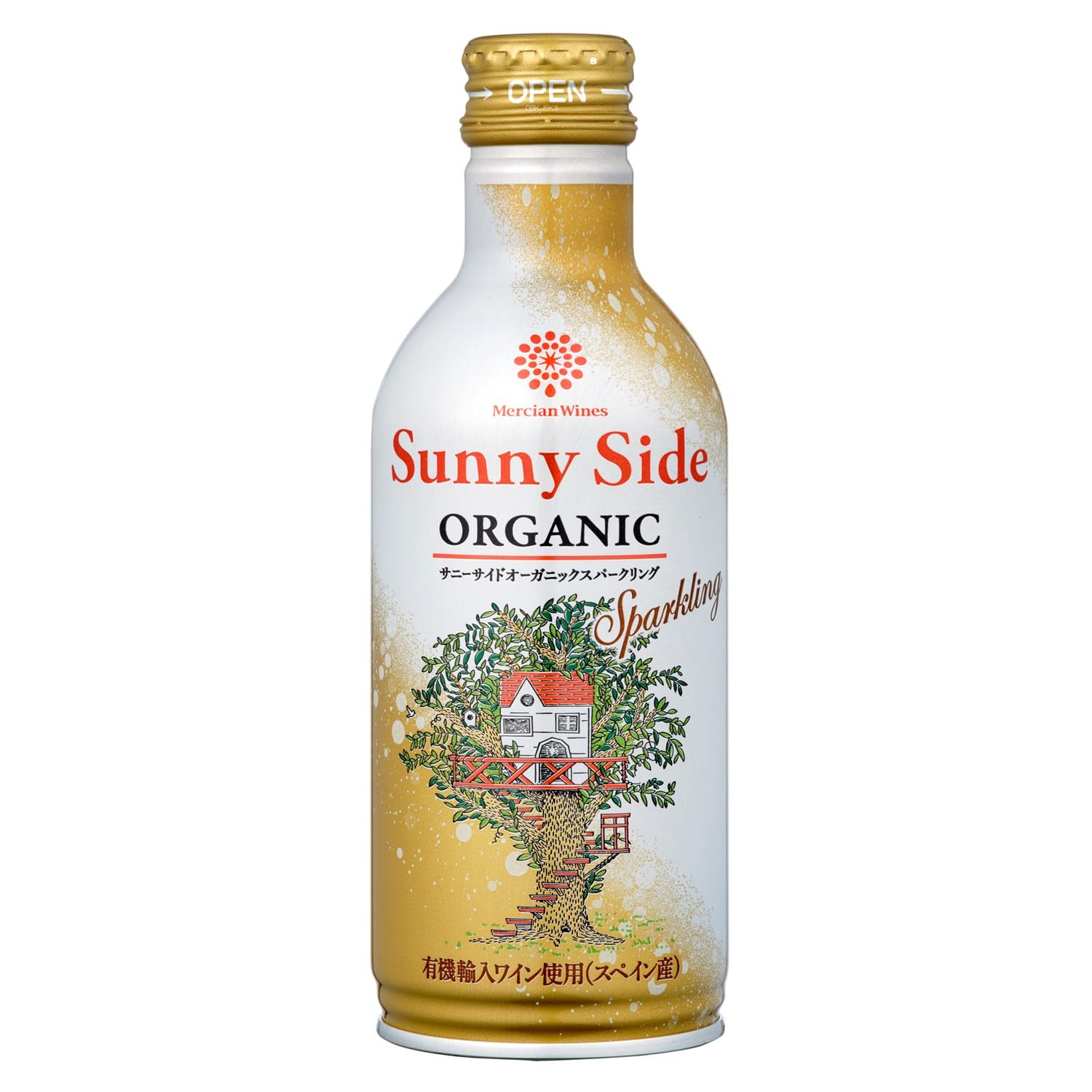 Amazon.co.jp: サニーサイド オーガニック スパークリング 缶 280ml×24