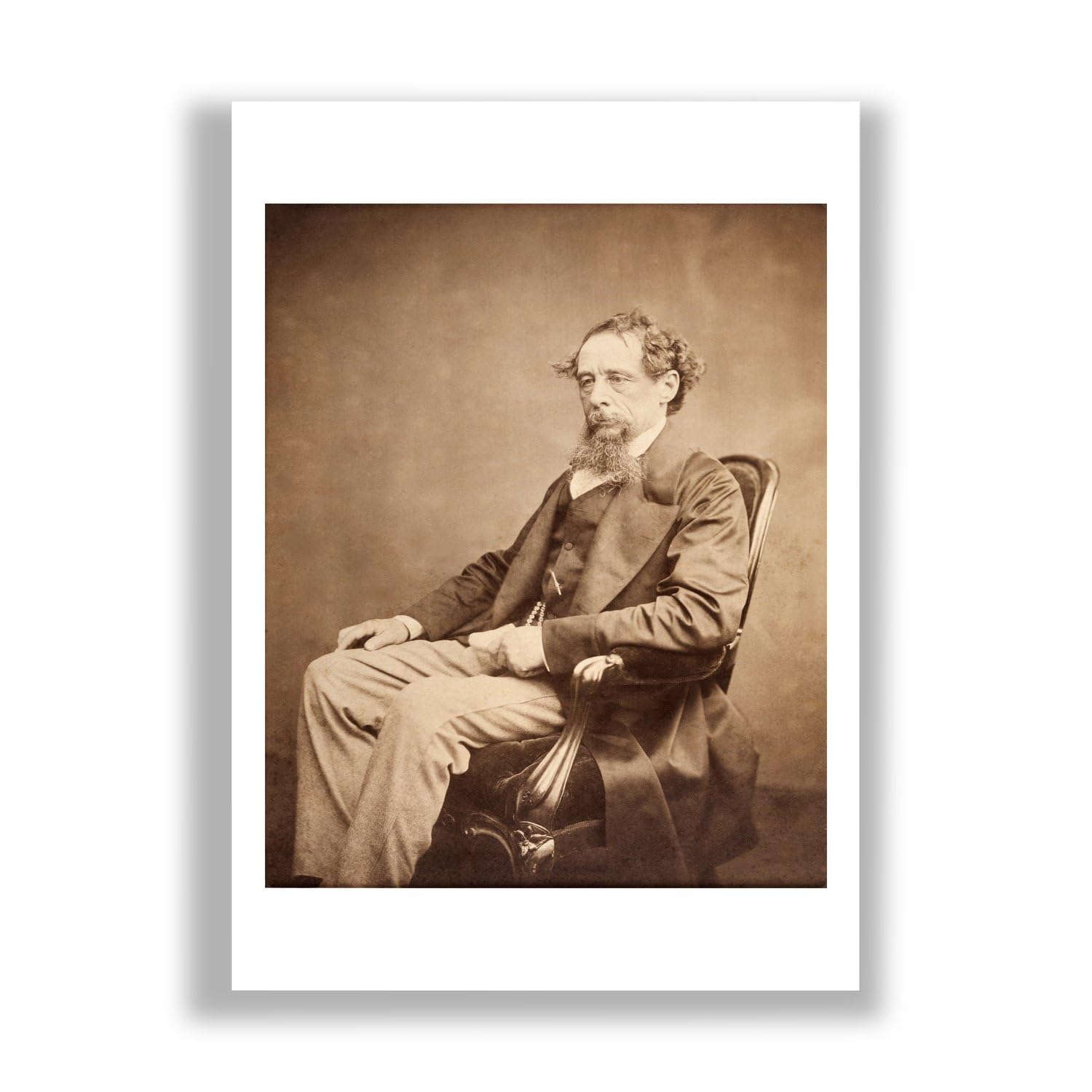 Impression Charles Dickens papier mat d'archivage grand format - 7