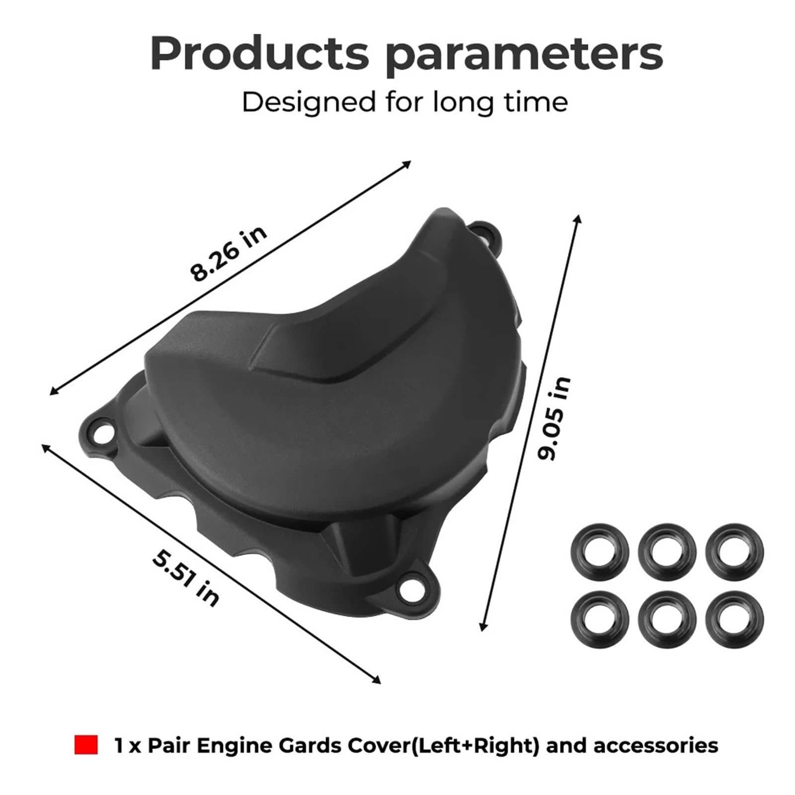 Silnik pasuje do motocykli BMW F750GS F850GS F900R F900XR F 850 ​​GS ADV 900. Osłona cylindra silnika i głowicy Osłona ochronna chłodnicy