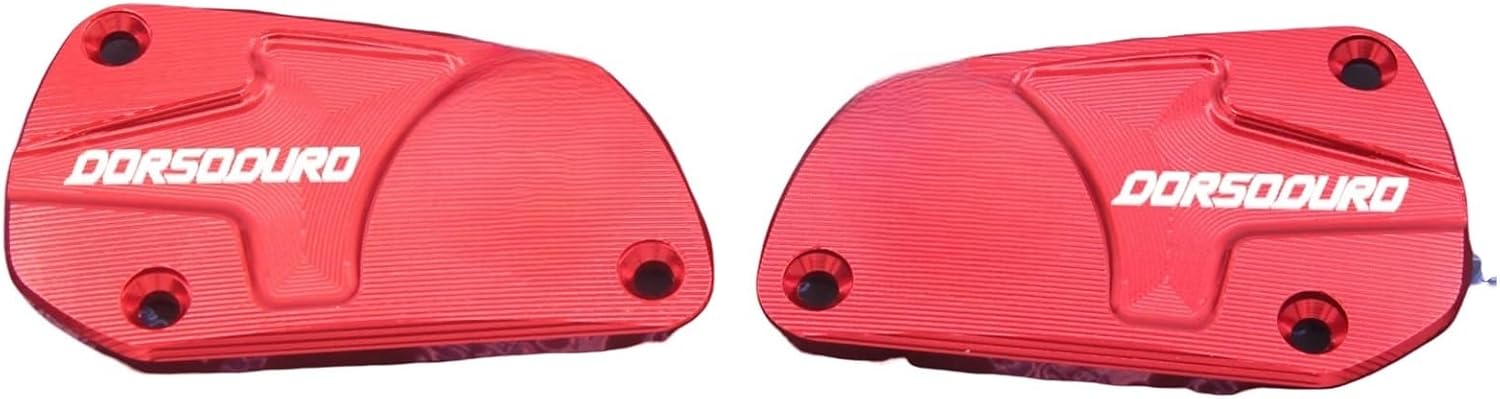 Brake Fluid Cap Front for DORSODURO 900 2017, 750 08-2016 Motorcycle Master Cylinder Front Brake Clutch Fluid Reservoir Cover Cap Set
