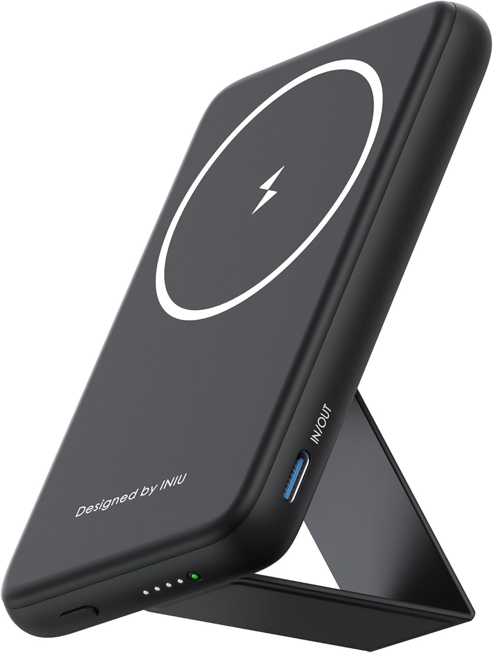 INIU for Magsafe Power Bank, Mini 5500mAh 20W PD Magnetico Powerbank Ricarica Rapida with USB C in & Out, Caricatore Portatile Compatibile con iPhone 16 15 14 13 12 Pro Max Mini and MagSafe Case