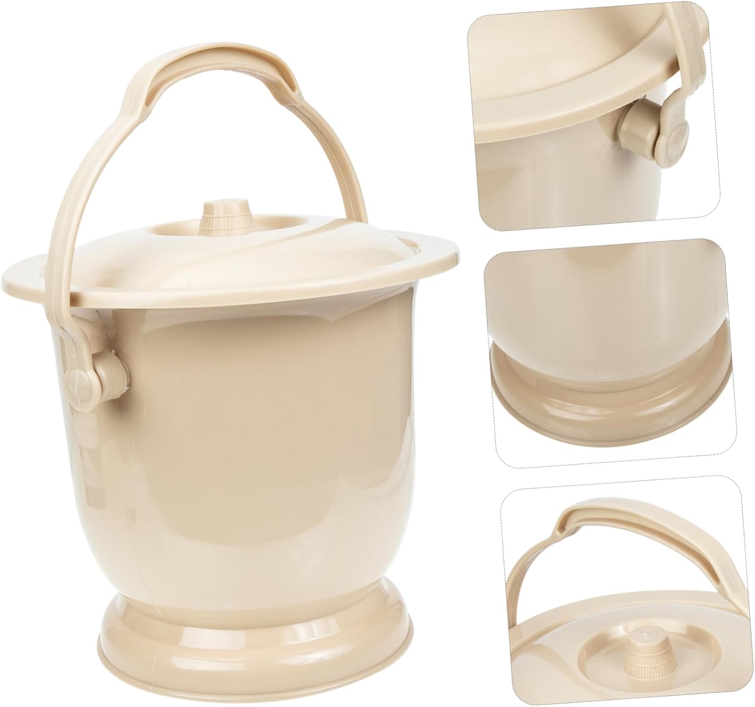 Portable Adult Urine Pot Lid Practical Bed Pan for Home Use for Pregnant Women Elderly and Easy to Design