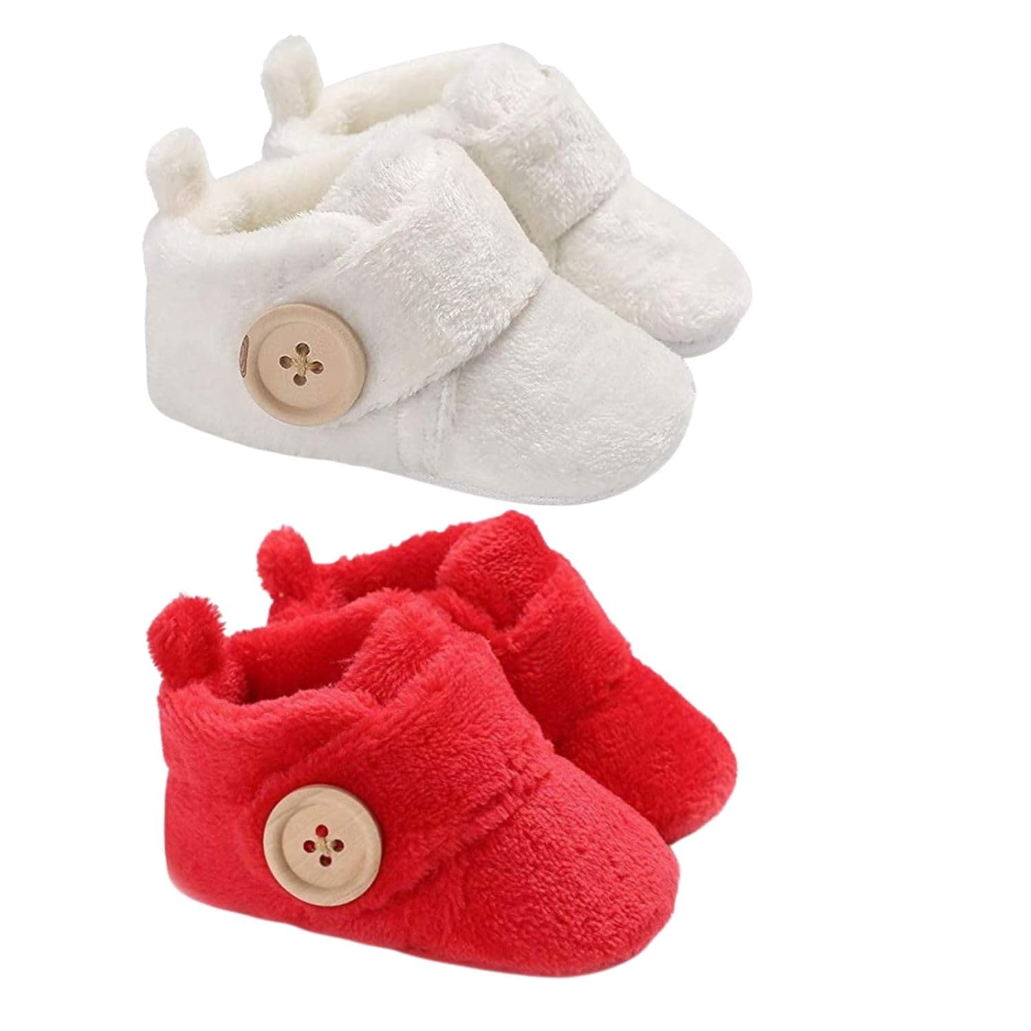 star fish Baby Boys & Girls 3 TO 12 Months Skin Friendly Comfortable Baby printed Booties-picture-26