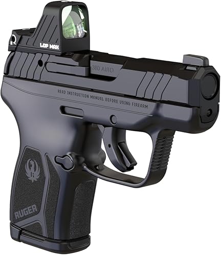 Vista 9 de Viridian RFX11 1x16 Micro Green Dot, patrón de montaje de escudo, polímero, negro