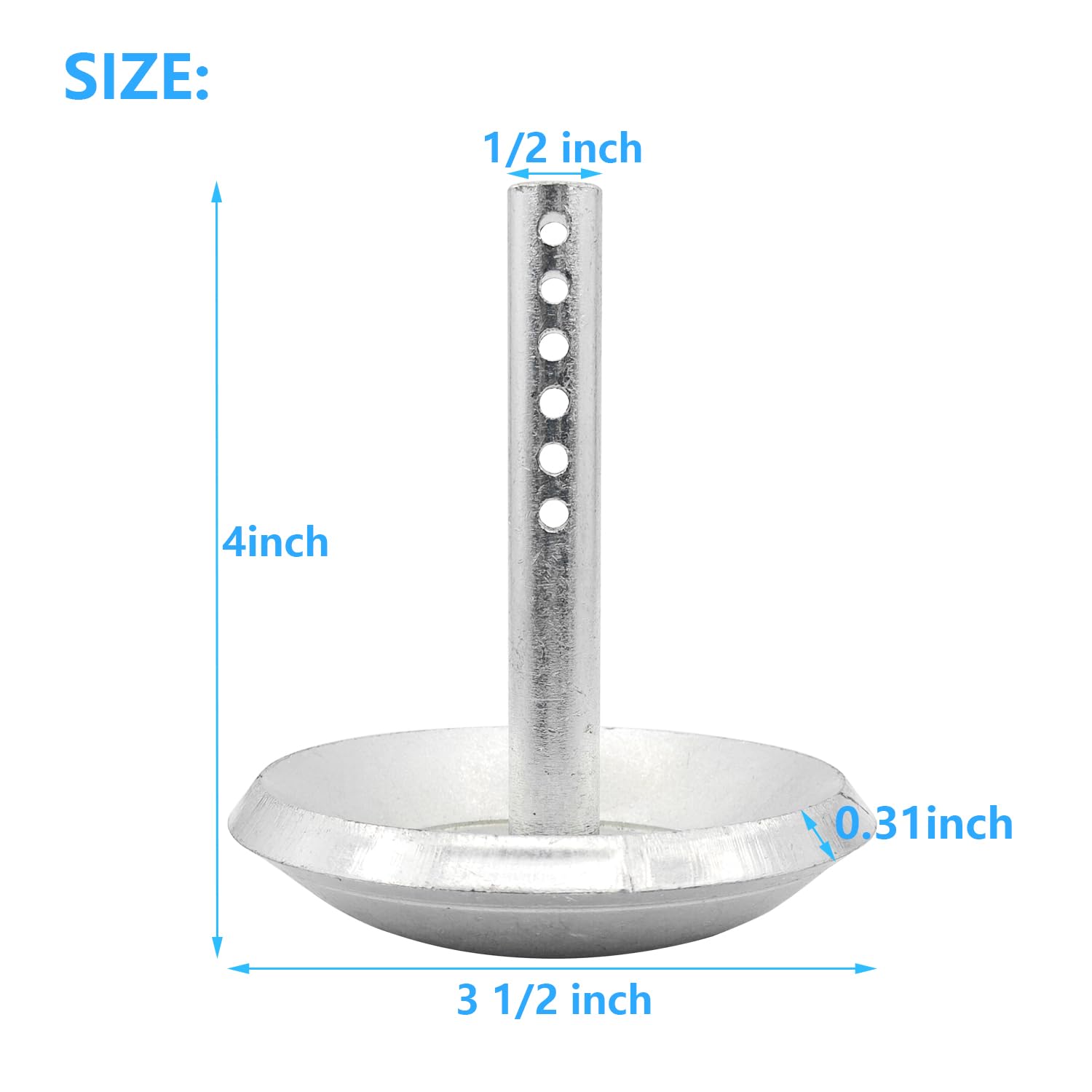 2 Pack 2208864 Snow Plow Skid Shoes for Polaris 2014-2020 RZR 570 900 1000 2205071