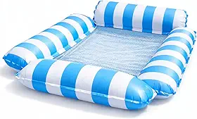 Boia Rede Flutuante Inflável para Piscina, 123cm x 120 cm
