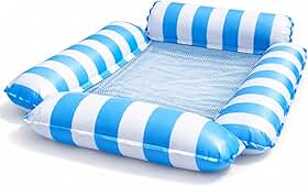 Boia Rede Flutuante Inflável para Piscina, 123cm x 120 cm