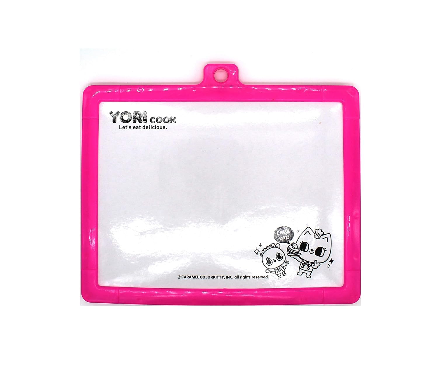 The Voila Company 2 in 1 Double Sided Slate White & Green Slate for Kids Double Side Slate Board with Colorful Aluminum Frame with Chalk (Set of 6)