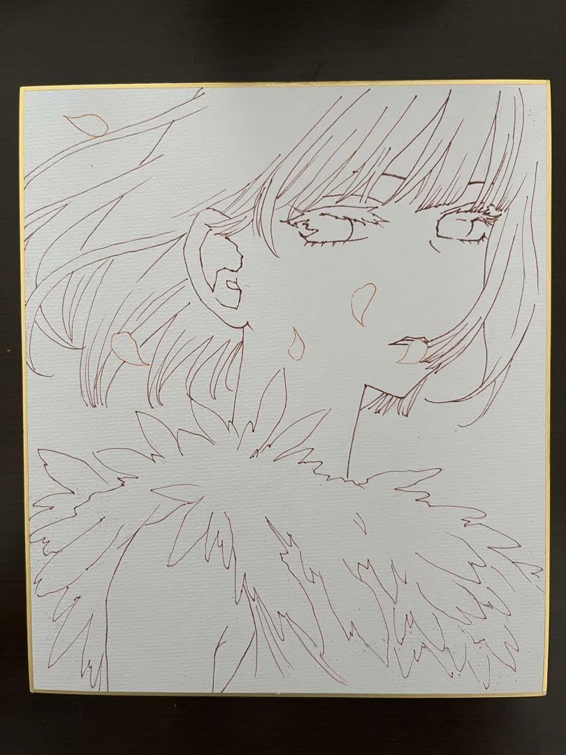 Amazon.co.jp: 推しの子 有馬かな ファンアート 手描きイ 中色紙 原画