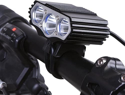 Miniatura 6 de Dioche Faro LED, lámpara frontal súper brillante 3600LM para ciclismo al aire libre de la noche