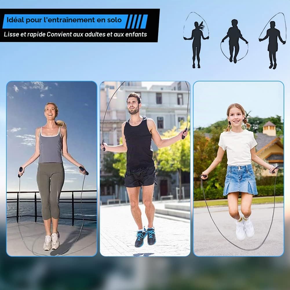 Set d'entraînement de football, set d'accessoires d'entraînement de football, Agility Speed Ladder, échelle de coordination de 5m, 10 x cônes pour slalom, parachute de résistance, corde à sauter
