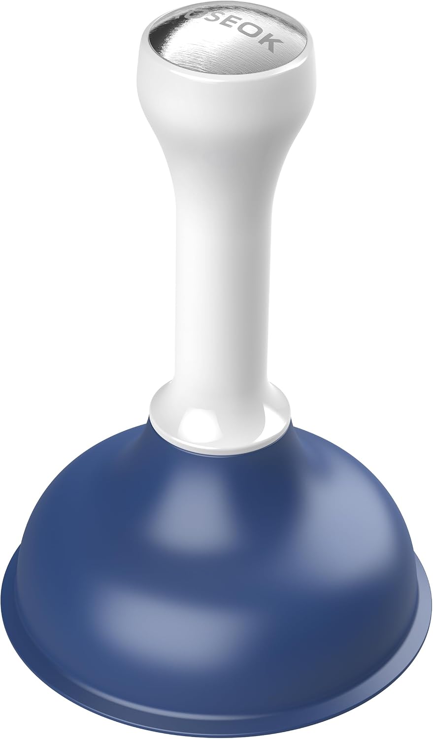 ROSEOK Sink Plunger, Mini Plunger with Short Handle, Powerful Small Plunger | For Bathroom Sinks, Kitchen Sinks, Tubs, Shower Drains, Navy Blue