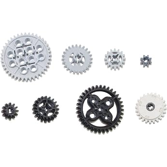 LEGO 8 pc Technic Mindstorms nxt gear axle pack SET lot motor power functions by LEGO
