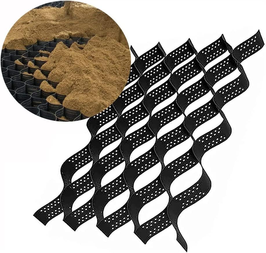 Grille de gravier allée HDPE 2 pouces pour aménagement paysager