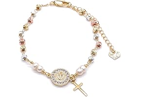 Pulseras de San Benito para Mujer: Brazaletes de Protección Católica