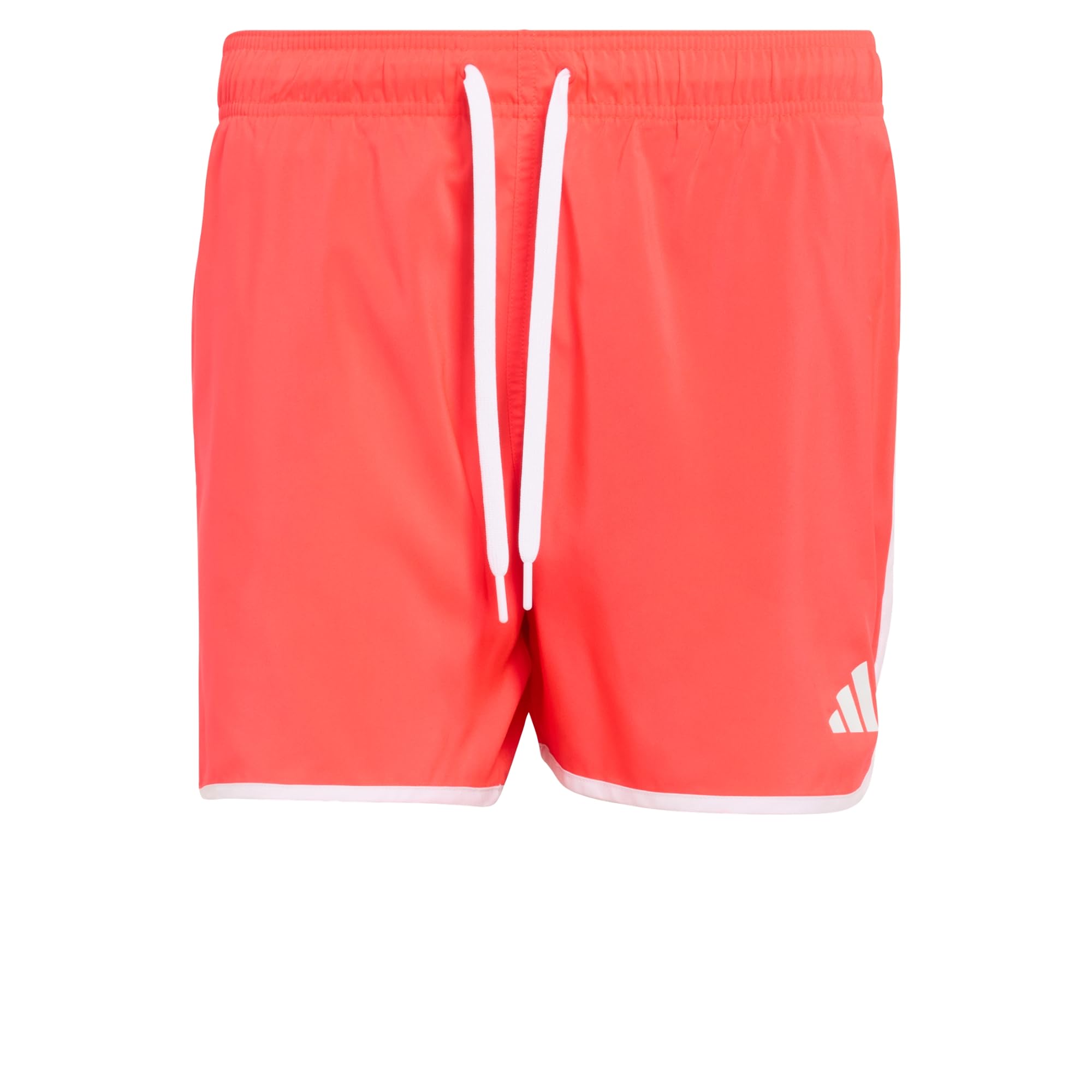 adidas Men's Water Reactive Graphic Swim Shorts 5 INCH, Lucid red/White, XS