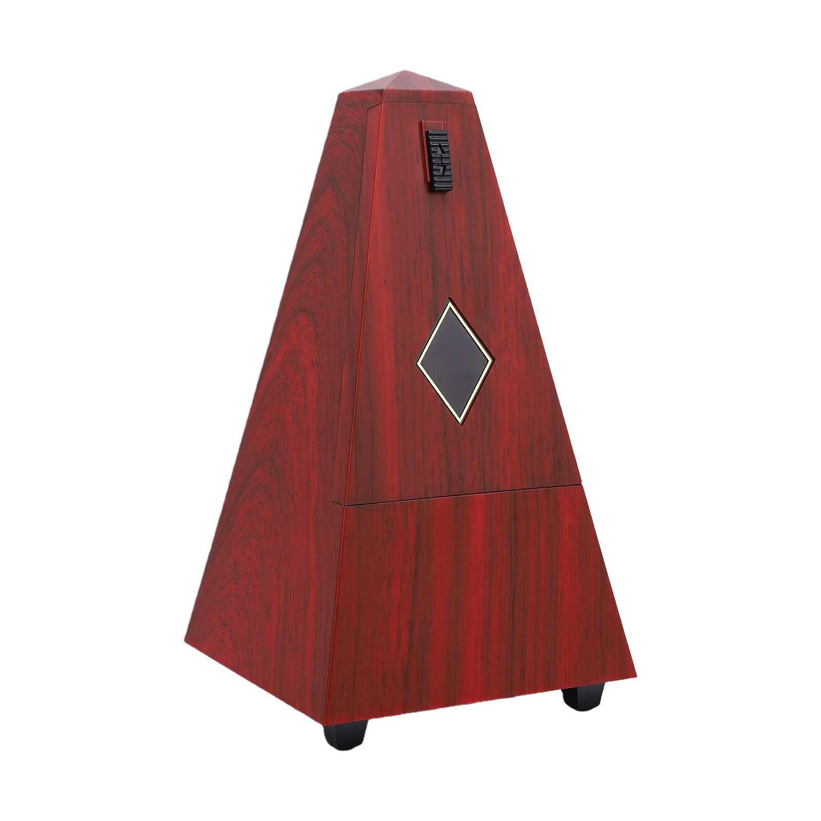 Generic Métronome Mécanique Portable de Style Tour, Battement Précis pour les Amateurs de Musique en Plastique (Grains de séquoia)