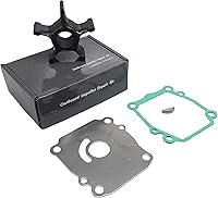 Vista 2 de 1740090J20 Kit de impulsor de bomba de agua para Suzuki fuera de borda 90 115 140 HP y Johnson Evinrude 90 150 140 motores 17400-90J20 5033542