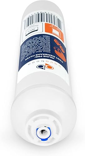 Miniatura 7 de Aquaboon Filtro de agua de carbón activado T33 - Filtro de agua en línea para refrigerador se adapta a línea de agua de 14 - Filtro para máquina de