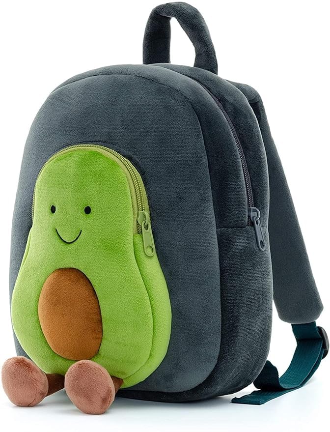 Image of MELVIS Cute Kids Backpack Toddler Bag | Plush Cartoon Mini Travel Bag for Baby Girl & Boy (1-5 Years) | Small Preschool Nursery Bag
