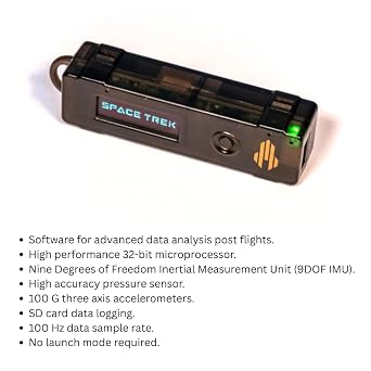 LaunchTrak Altimeter Precise Professional Grade Model Rocketry