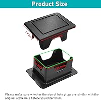 Vista 9 de TTCR-II Compatible con Ram 1500 Fundas de bolsillo de estaca 2019-2024 2025 2026, para Ram 1500 riel de cama, tapones de bolsillo de estaca Big