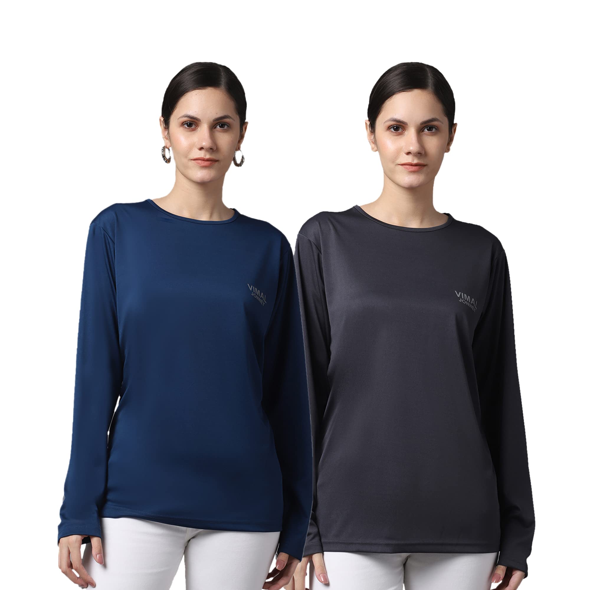 Mack Jonney Women's Regular Fit T-Shirt (Pack of 2)-image-21