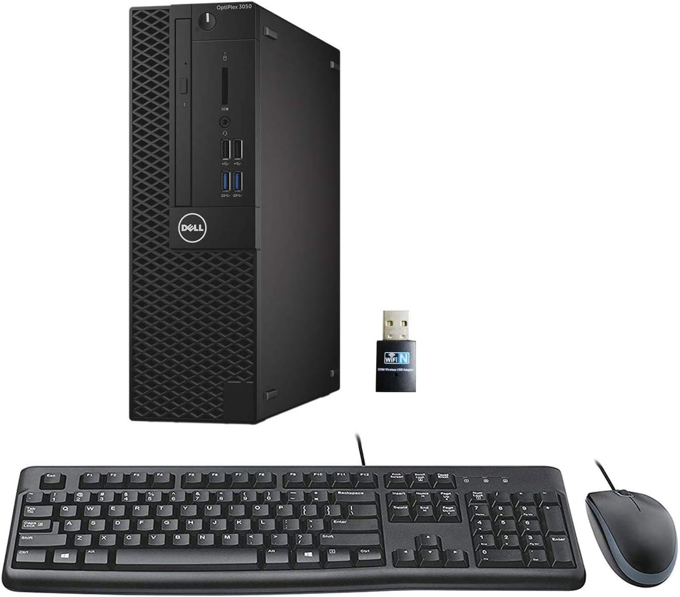 Dell Optiplex 3050 SFF Desktop Computer, Intel Core i5-7500, 16GB