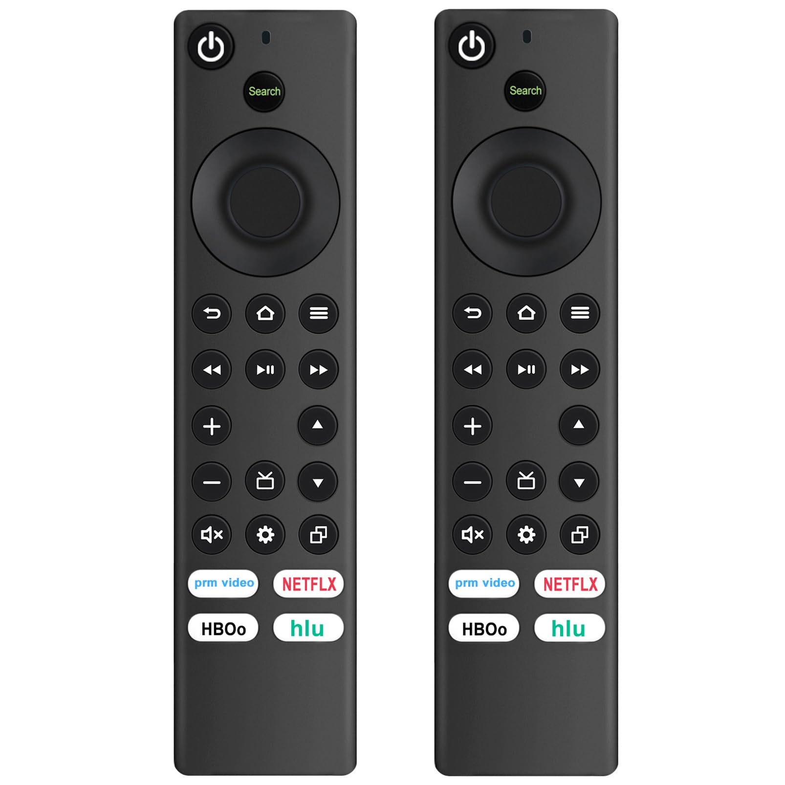 Pack of 2 NS-RCFNA-21 CT-RC1US-21 Replace Remotes Compatible for Insignia Toshiba 4K UHD Smart TV NS-24F201NA23 NS-24F202NA23 NS-32F201NA23 NS-