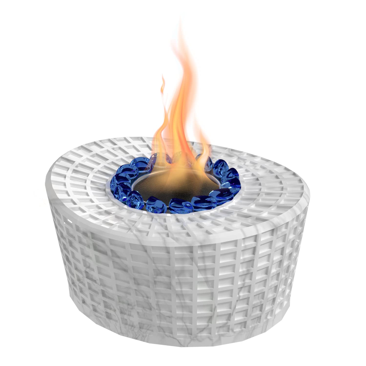 Portable Fireplace Rubbing Alcohol - Indoor and Outdoor Table Top Fire Pit Personal Fireplace