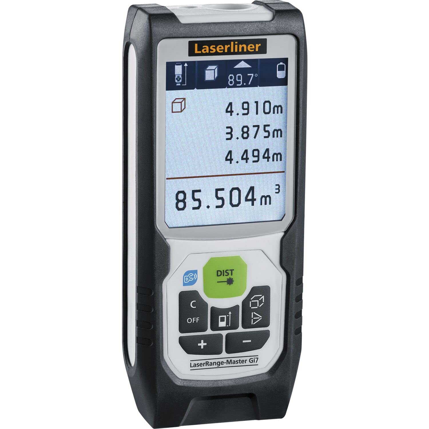 Laserliner Télémètre laser avec malette et piles LaserRange-Master Gi7 Pro BlackLine - Electroportatif et machine