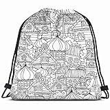 ★ Hohe Qualität: Verwenden Sie die hochwertigsten Materialien bei der Herstellung dieser Beutel mit Kordelzug, 100% Polyester.