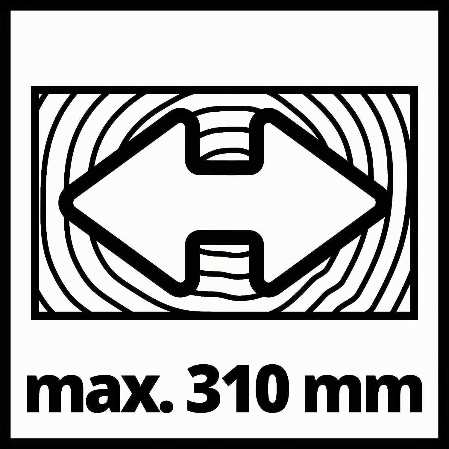 Einhell troncatrice TC-SM 2131/1 Dual (max 1.800 W, 4.900 min-1, funzione di trazione integrata, arresto pezzo, dispositivo di serraggio, incl. lama in metallo duro, laser)