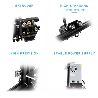 Creality Ender 3 3D Printer with Upgrade Ender 3 Hotend