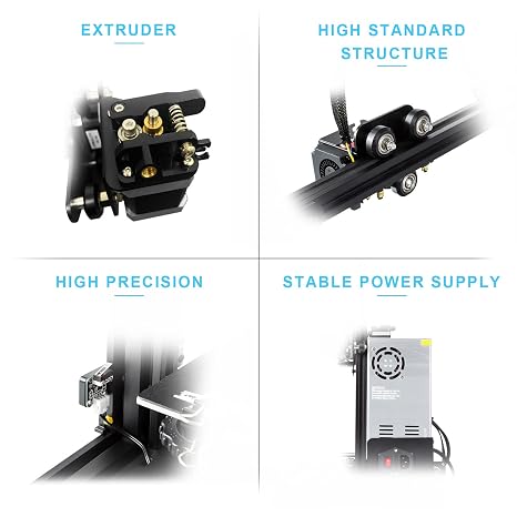 Creality Ender 3 3D Printer with Upgrade Ender 3 Hotend