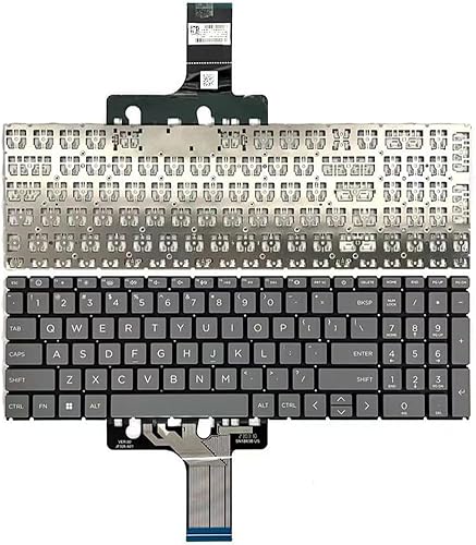 Image of XINDIKBHUB US Keyboard for HP 250 G10,255 G10 Notebook TPN-Q286 TPN-Q287 Gray (No Backlight)
