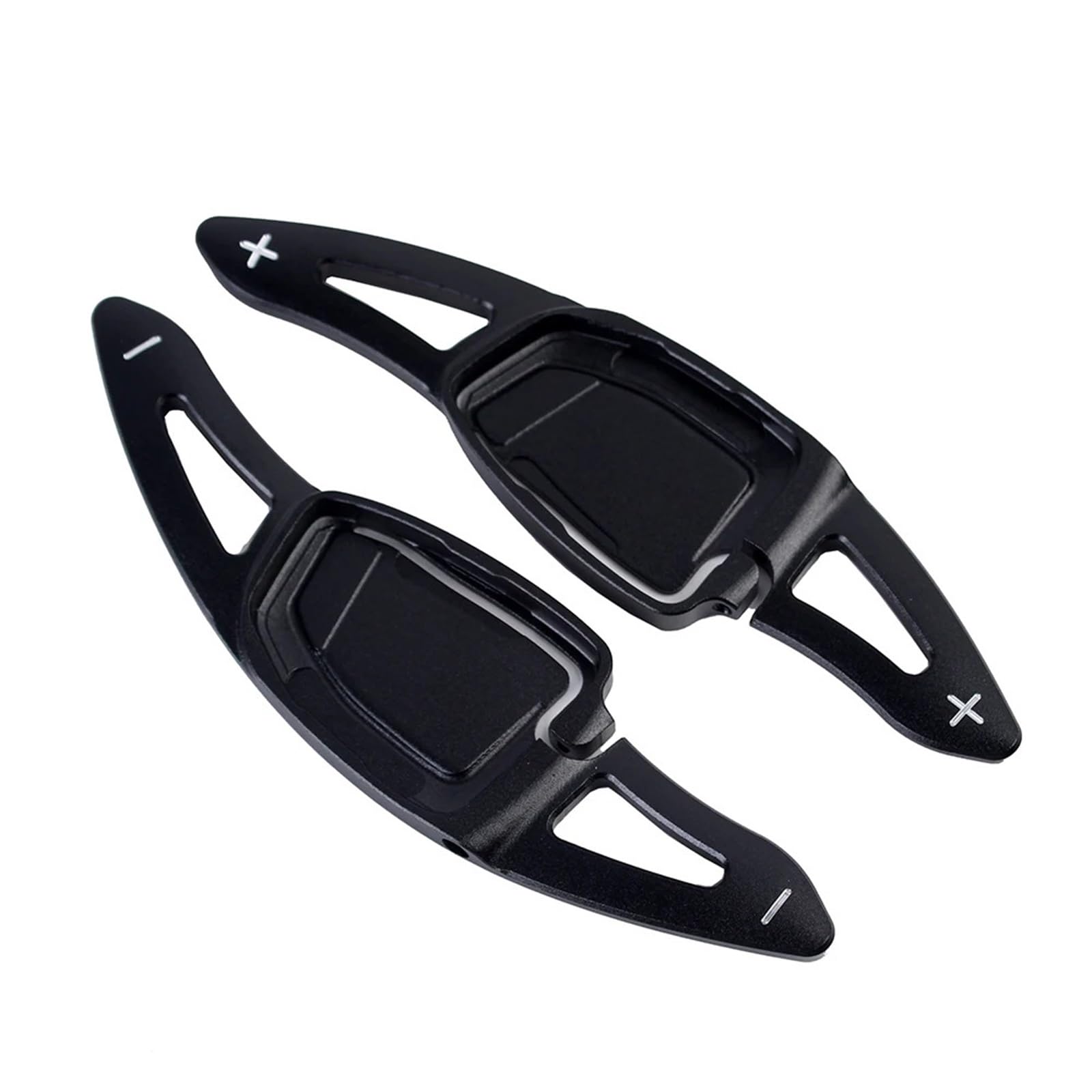 Gmzqsn Black Aluminum Paddle Shifters For Audi For Rs3 For Rs4 For Rs5 For Rs6-2Pcs(Black)
